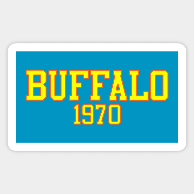 Buffalo 1970 (Basketball) Sticker by GloopTrekker